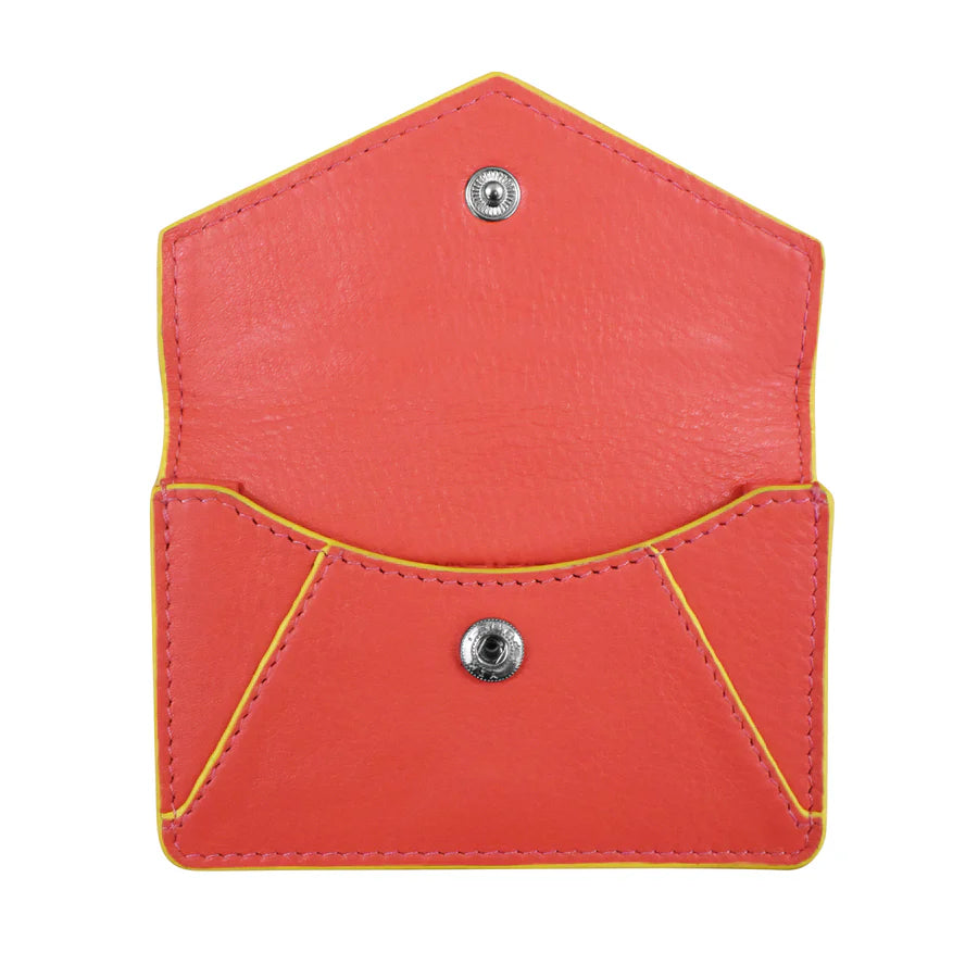 ili New York RFID Leather Envelope Business Card Holder