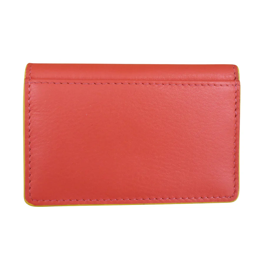 ili New York RFID Leather Envelope Business Card Holder