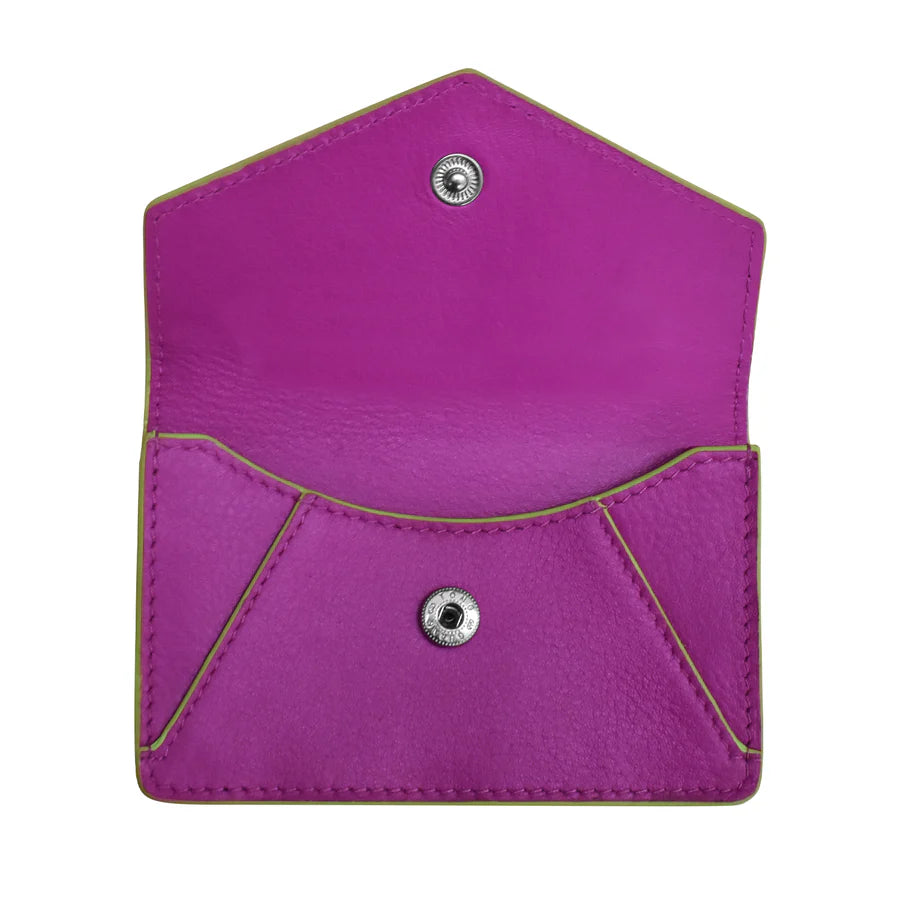 ili New York RFID Leather Envelope Business Card Holder