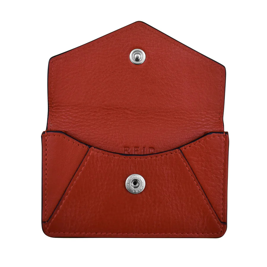 ili New York RFID Leather Envelope Business Card Holder