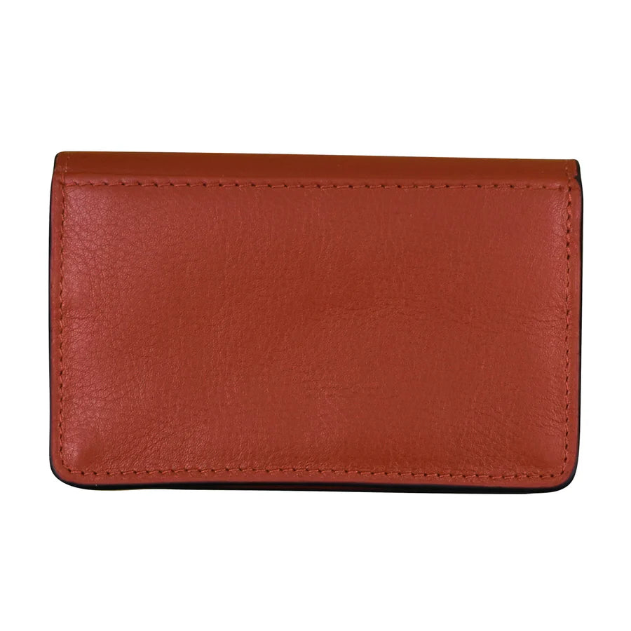 ili New York RFID Leather Envelope Business Card Holder