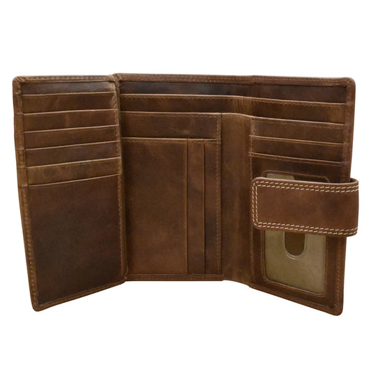ili New York Leather RFID Midi Wallet