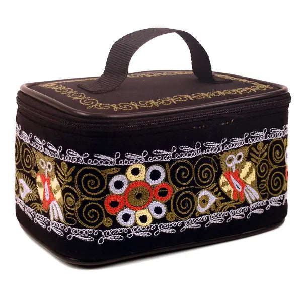 Embroidered Cosmetics Case Peru Folk Art- Assorted Colors
