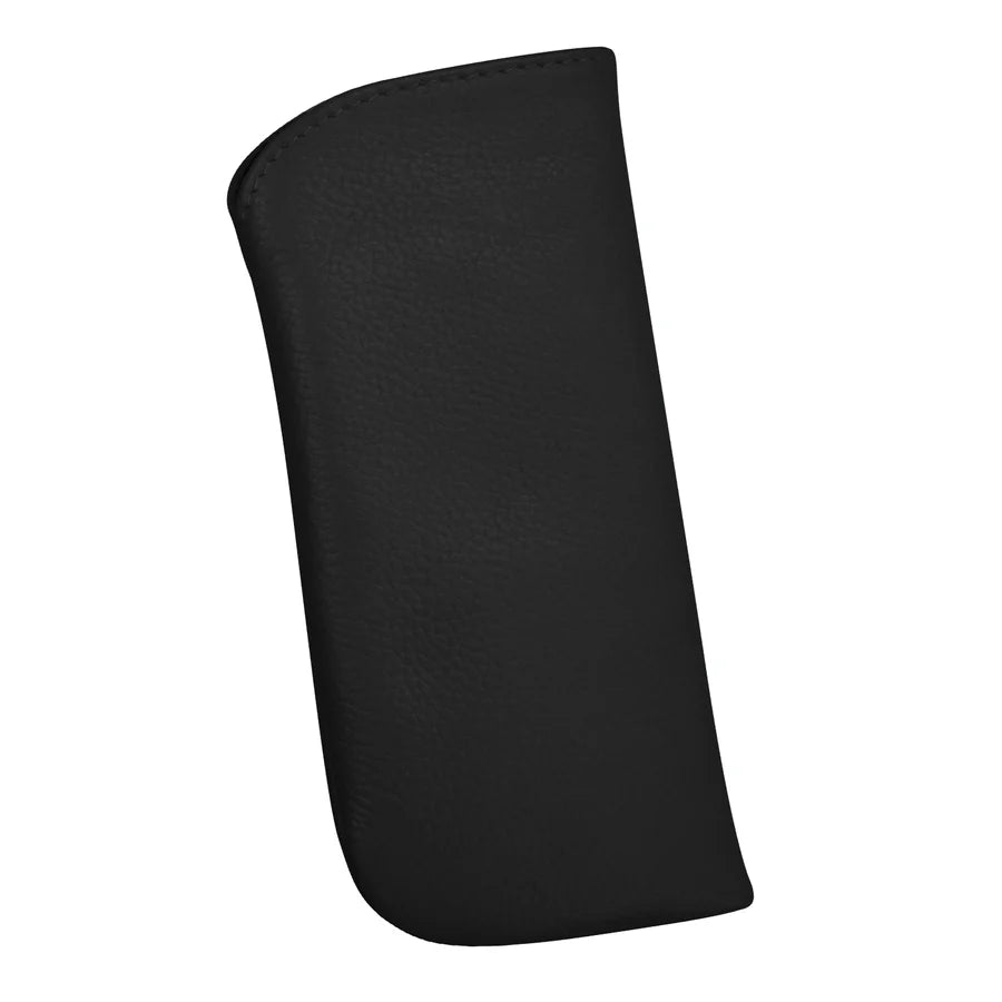 ili New York Leather Reading Eyeglass Pouch Black