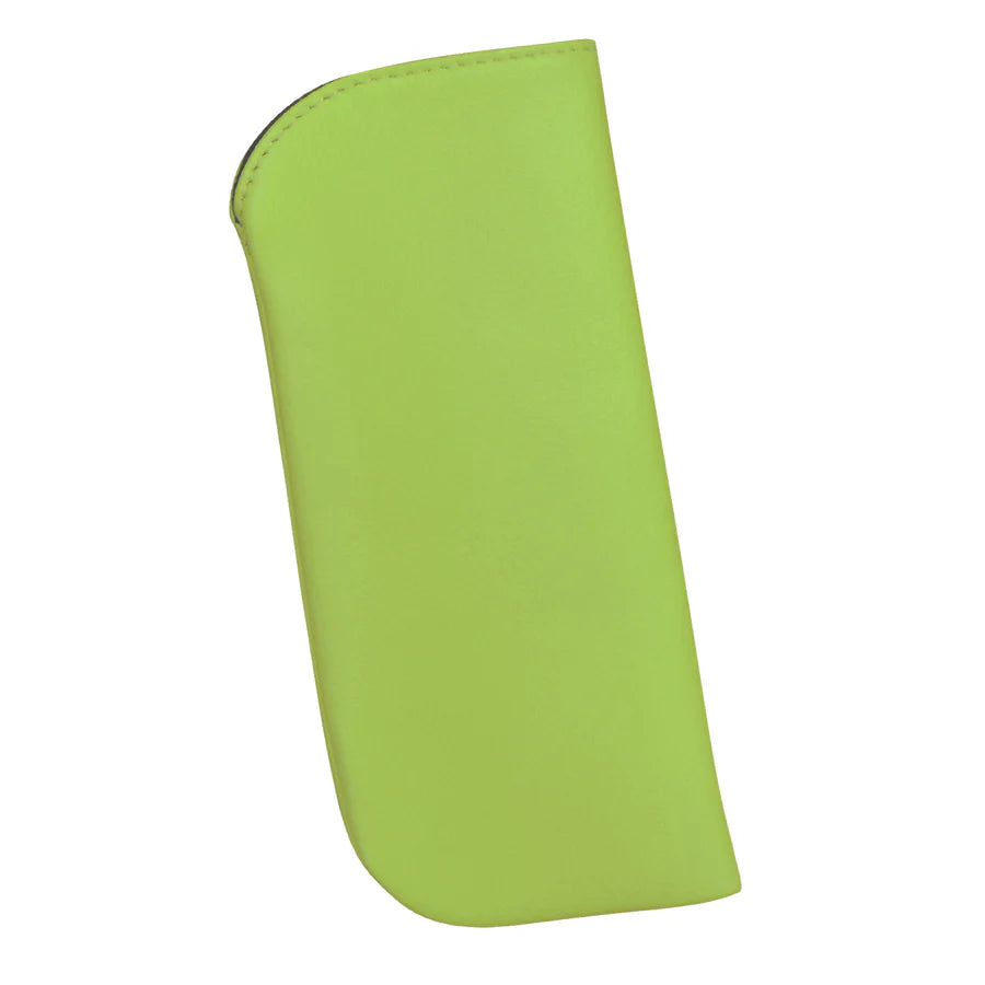 ili New York Leather Reading Eyeglass Pouch Pear