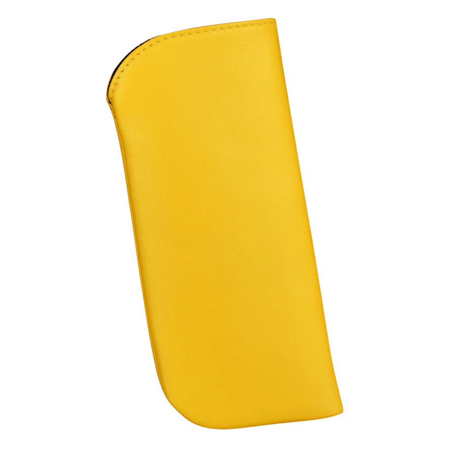 ili New York Leather Reading Eyeglass Pouch Sunshine