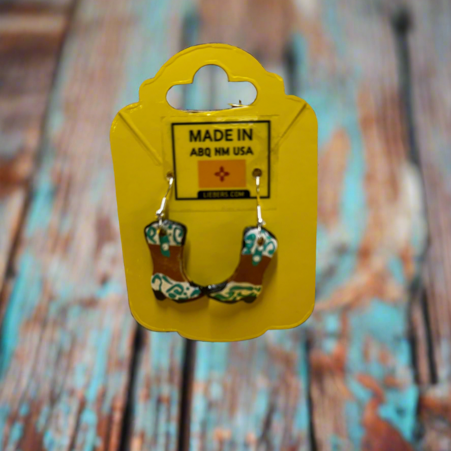 Lieber's Luggage® Lab- Earrings Handcrafted in ABQ NM