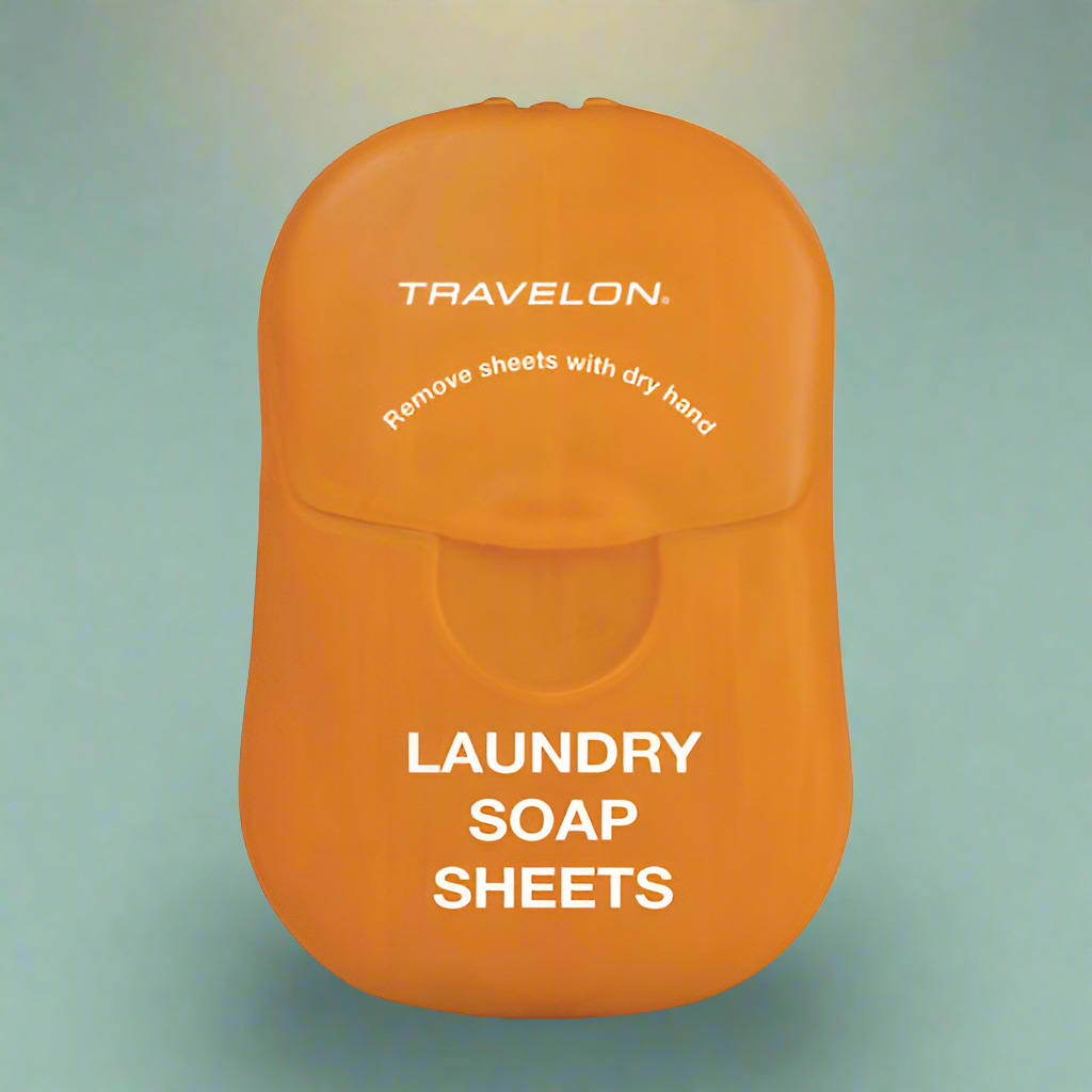 Travelon Laundry Soap Sheets (50 sheets) Orange