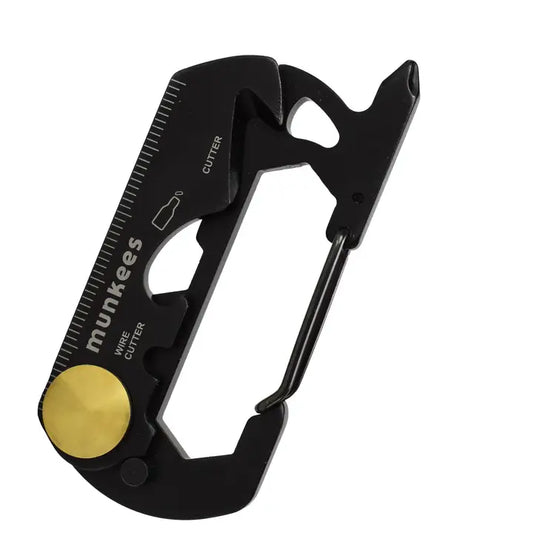 AceCamp 13-Function Carabiner Card Tool Black