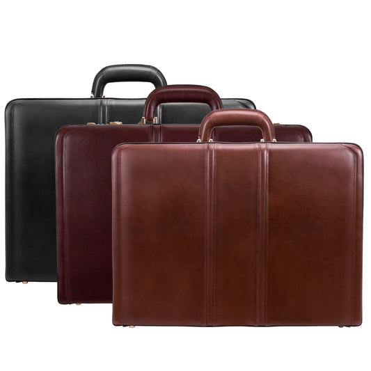 McKleinUSA COUGHLIN | 4.5” Leather Expandable Attaché Briefcase