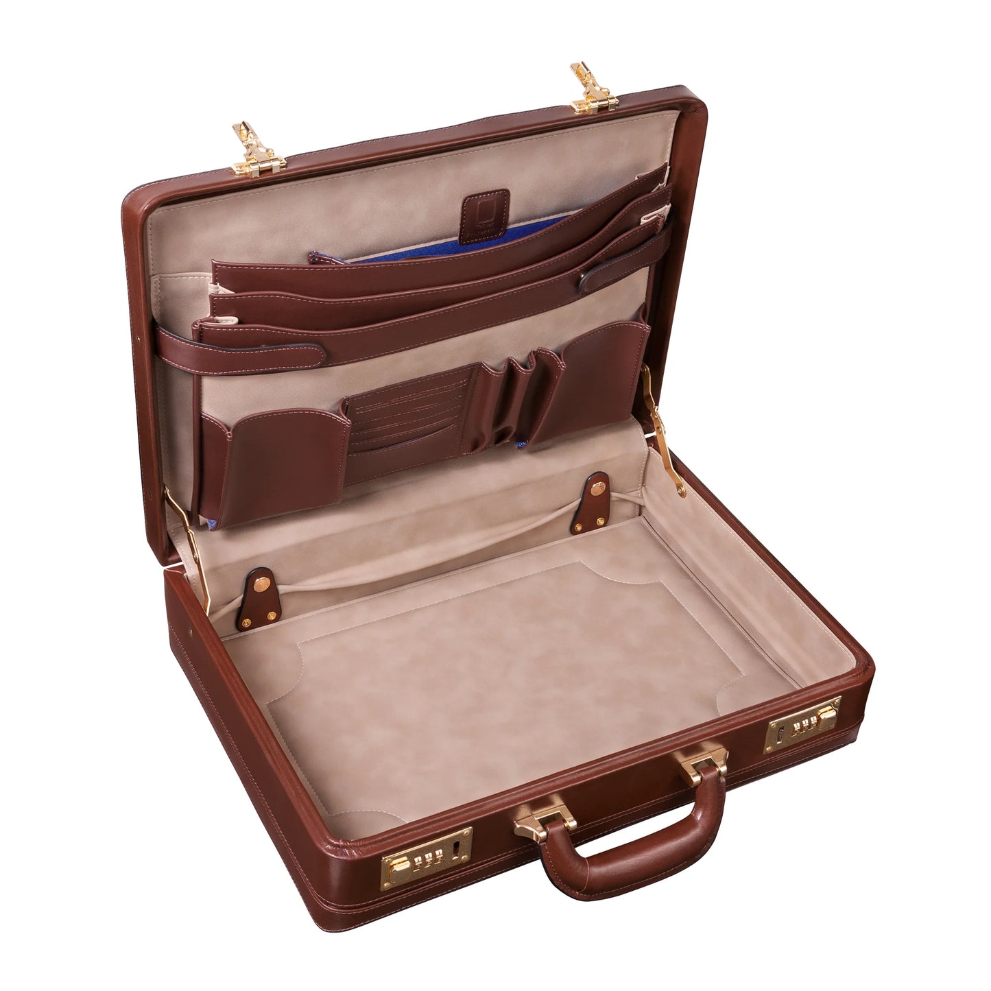 McKleinUSA TURNER | 4.5” Leather Expandable Attaché Briefcase