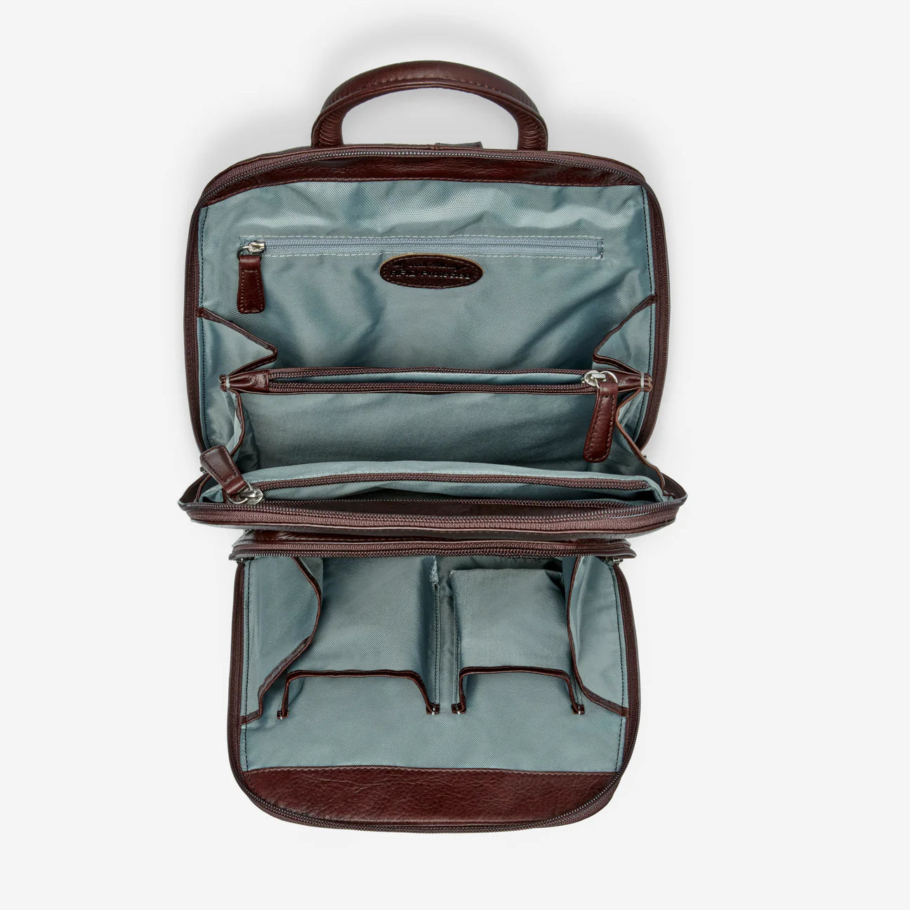Osgoode Marley Leather RFID Organizer Backpack- 4613