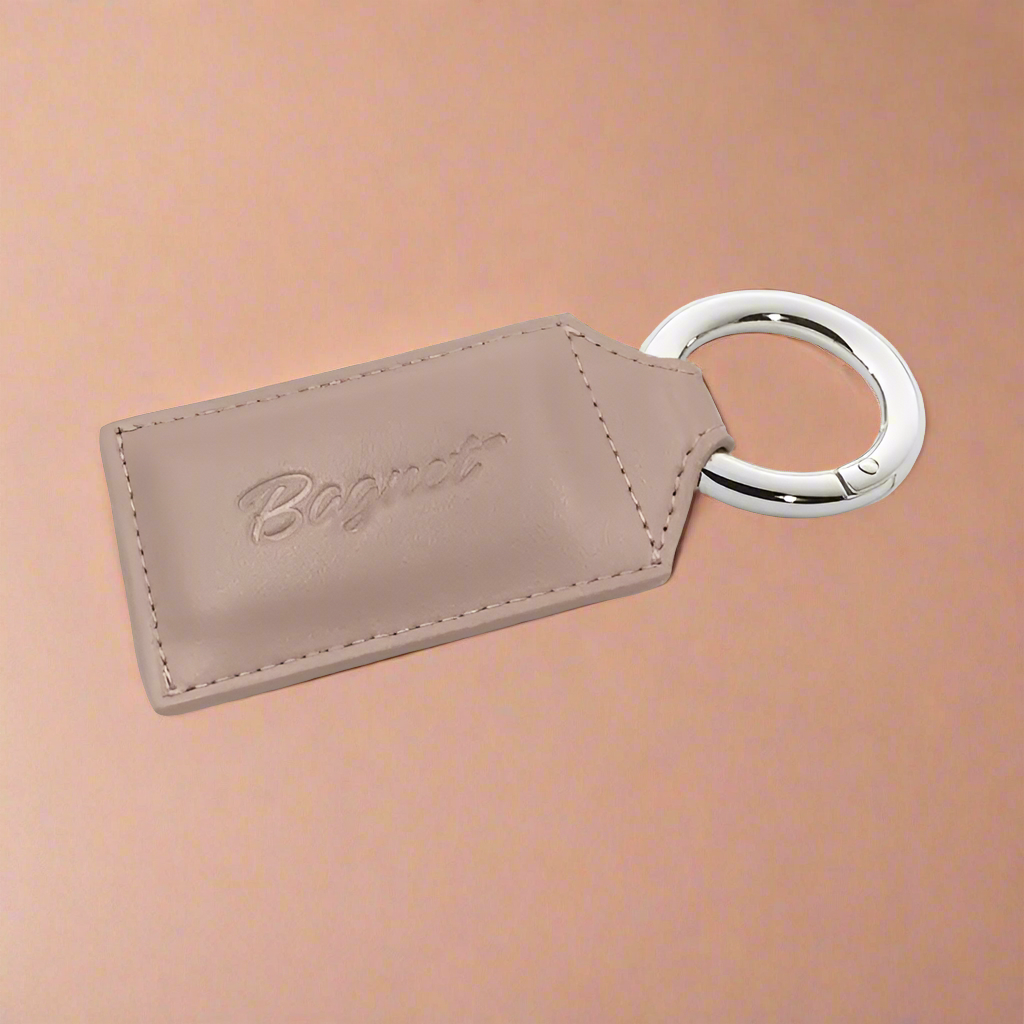 Bagnet Magnetic Bag Clip- Faux Leather Blush