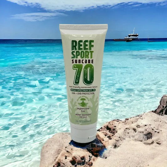 Reef Sport Suncare- SPF 70 Sunscreen- 3.4 oz - Travel Sized