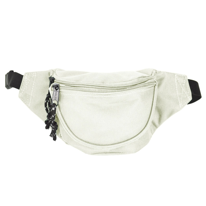 Dalix Fanny Pack with 3 Pockets Traveling Concealment Pouch