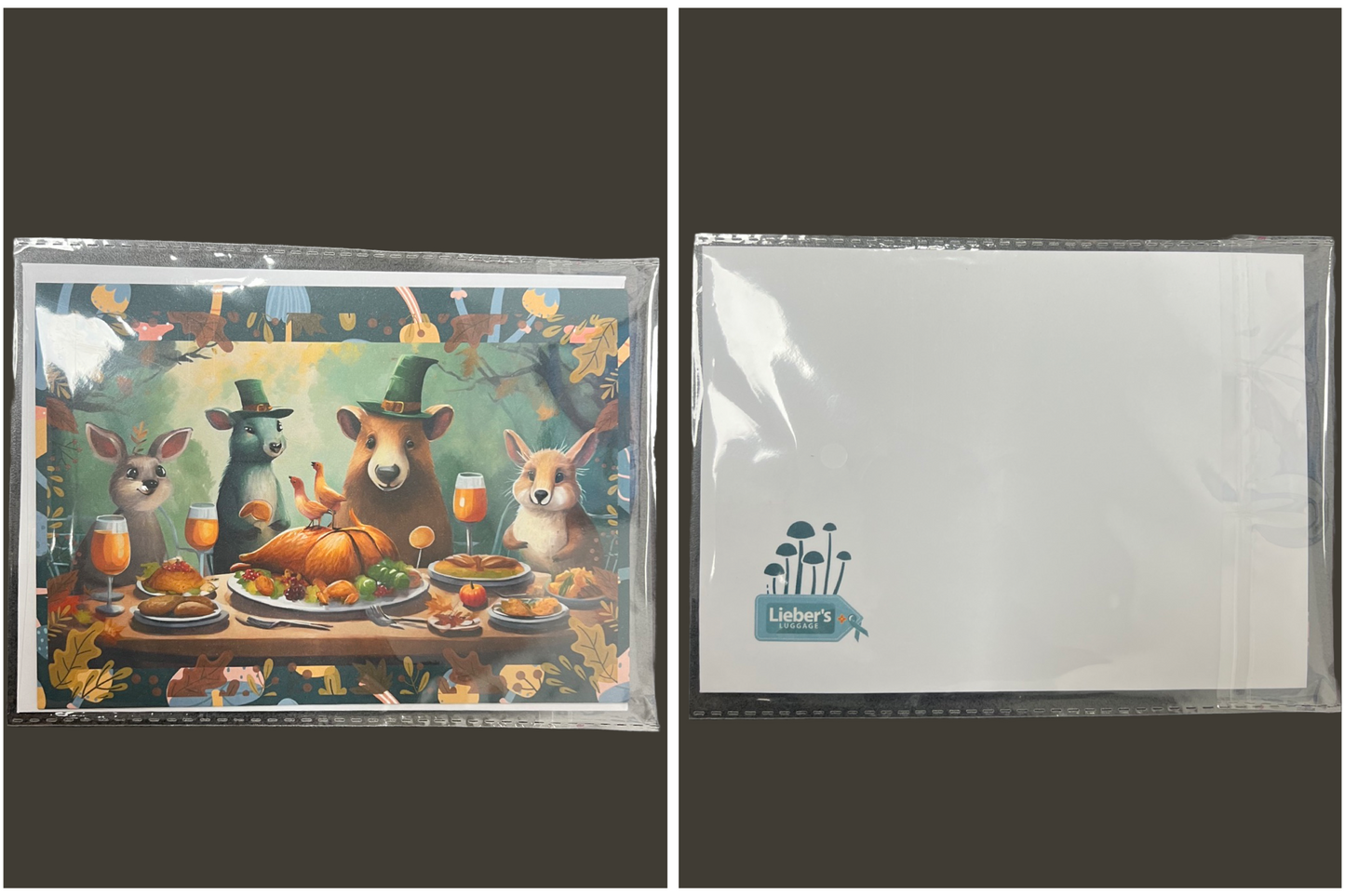 Lieber's Luggage® Greeting Cards Forest Animals