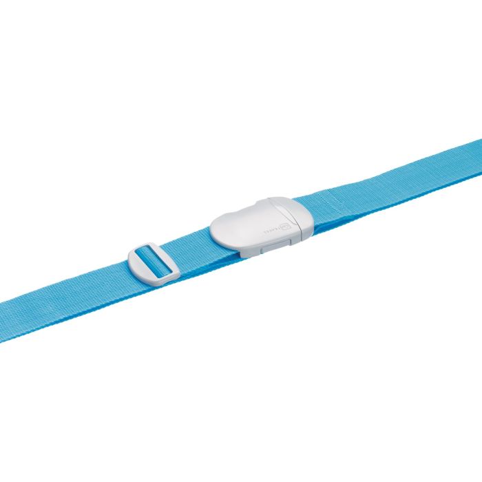 Go Travel Glo Luggage Strap Blue