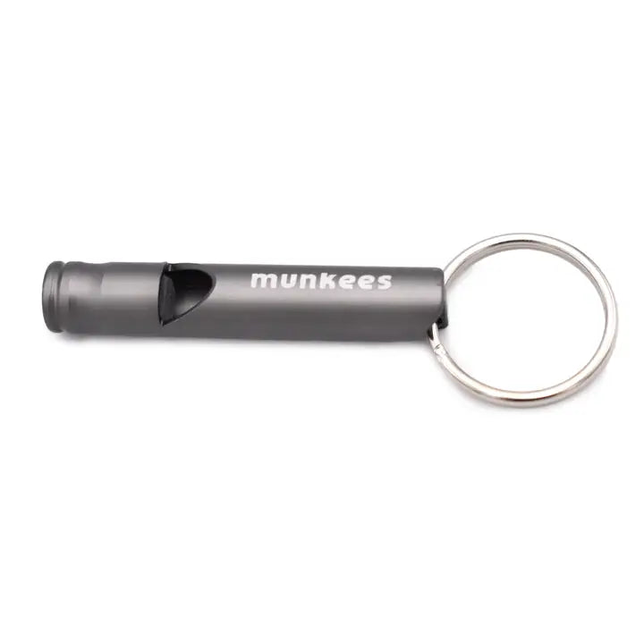 AceCamp Aluminum Safety Whistle- Small Silver