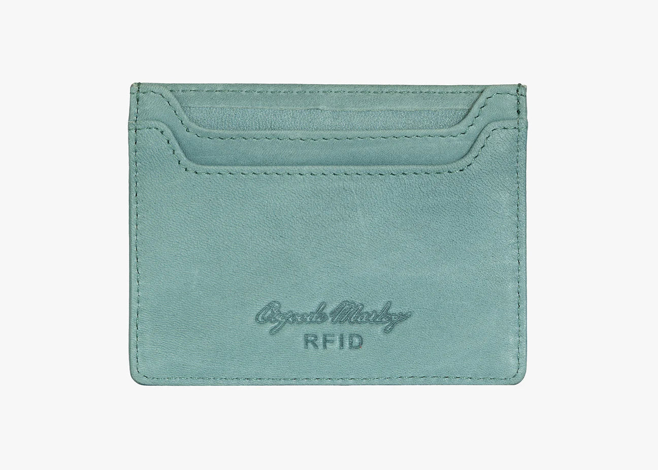 Osgoode Marley Leather RFID ID Card Wallet- 1227 Teal