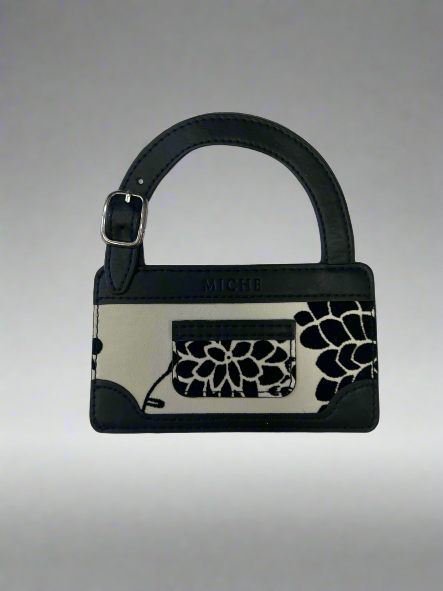 Miche Luggage Tags B&W Floral
