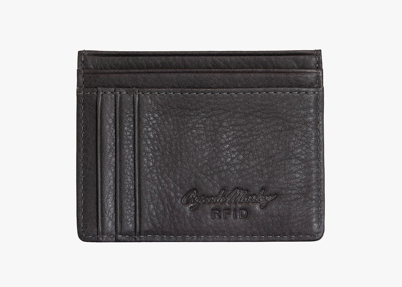 Osgoode Marley Leather RFID Front Pocket Card Wallet- 1258 Storm