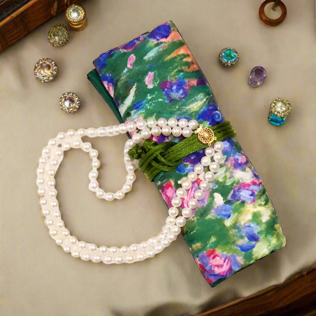 Cathayana Jewelry Rolls Artist- Claude Monet Alice Garden