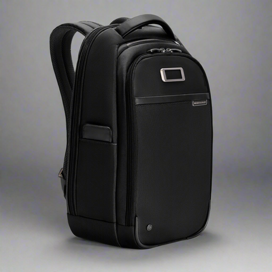 Briggs & Riley @WORK Slim RFID Backpack (Free Monogram)- KK520 Black