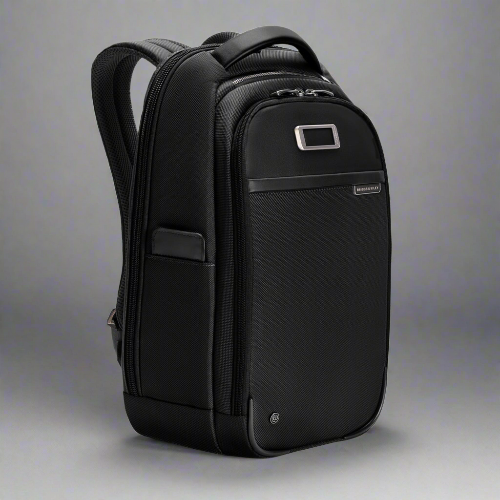 Briggs & Riley @WORK Slim RFID Backpack (Free Monogram)- KK520 Black