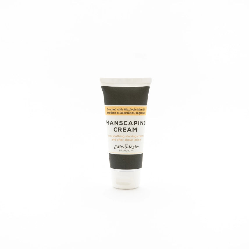Mixologie- Manscaping Travel Sized Shaving Cream- 2 oz