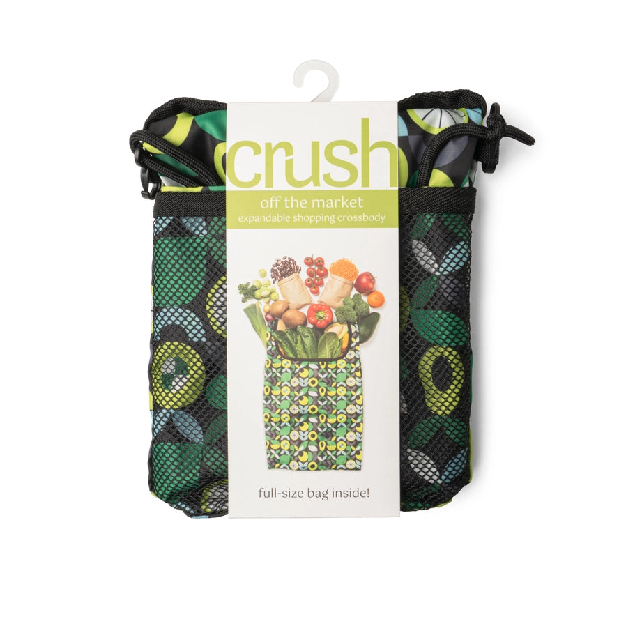 Crush Off the Market Expandable & Packable Shopping Crossbody/Tote