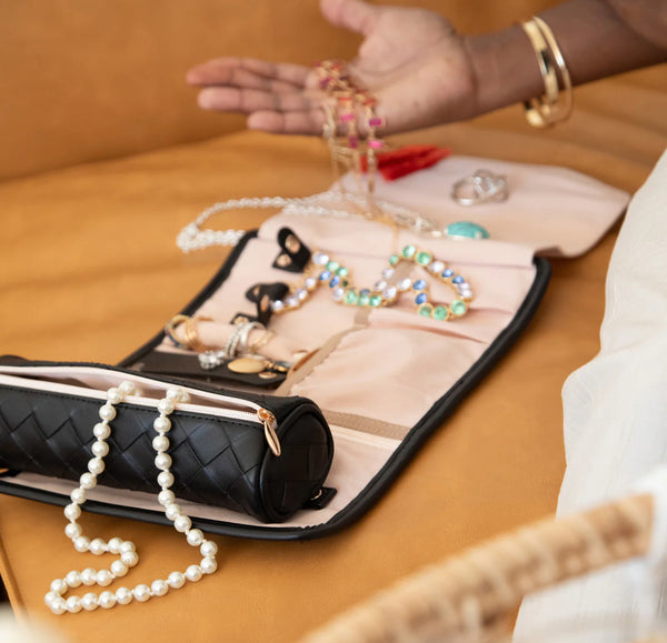 Stephanie Johnson Ashley Jewelry Roll Belize Raven