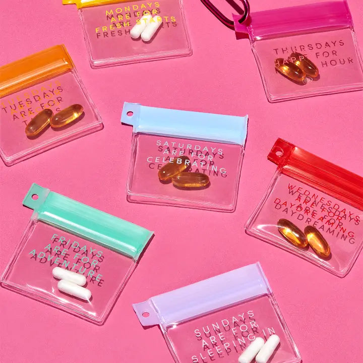 MYTAGALONGS- Vitamin Pill Organizing Pouches Multi