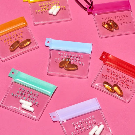 MYTAGALONGS- Vitamin Pill Organizing Pouches Multi