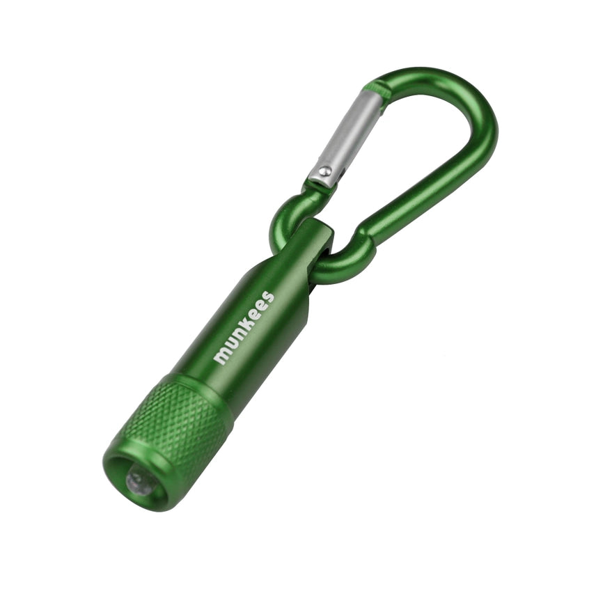 AceCamp LED Flashlight with Carabiner Forest Green
