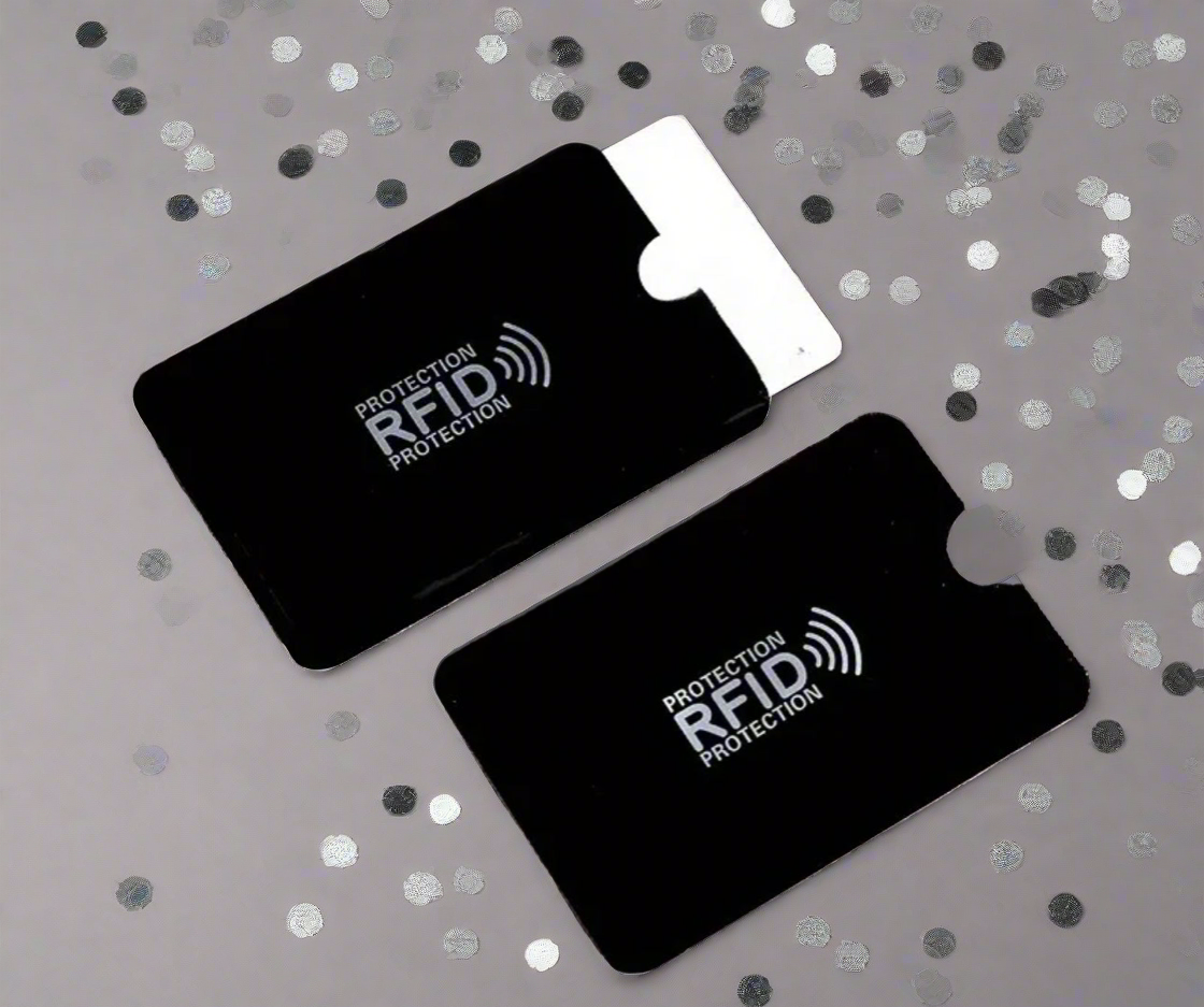 2-Pack RFID Blocking Credit Card Sleeves