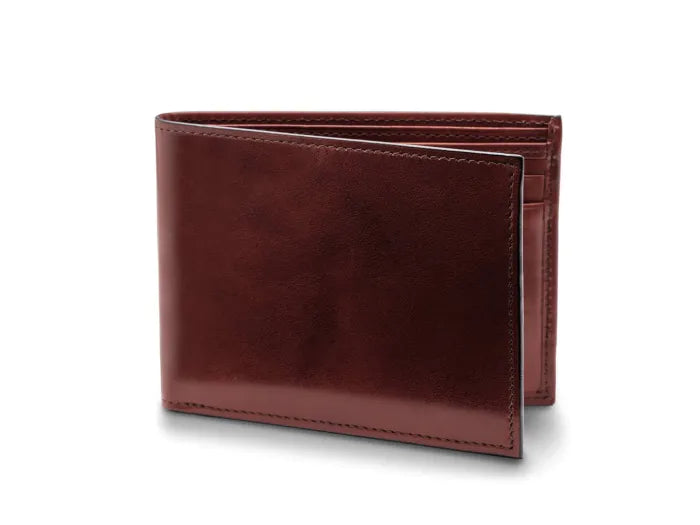Bosca Oldleather RFID Executive ID Wallet Dark Brown