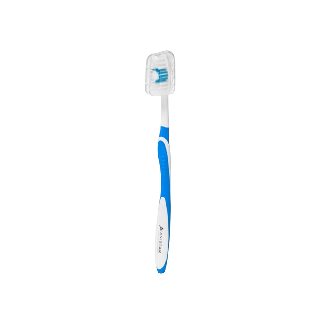 One Avistar Toothbrush + Cover Blue