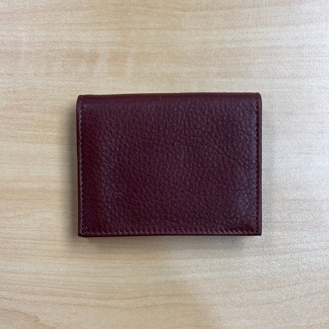 Osgoode Marley RFID Leather Gusset Card Case Wallet with ID Compartment