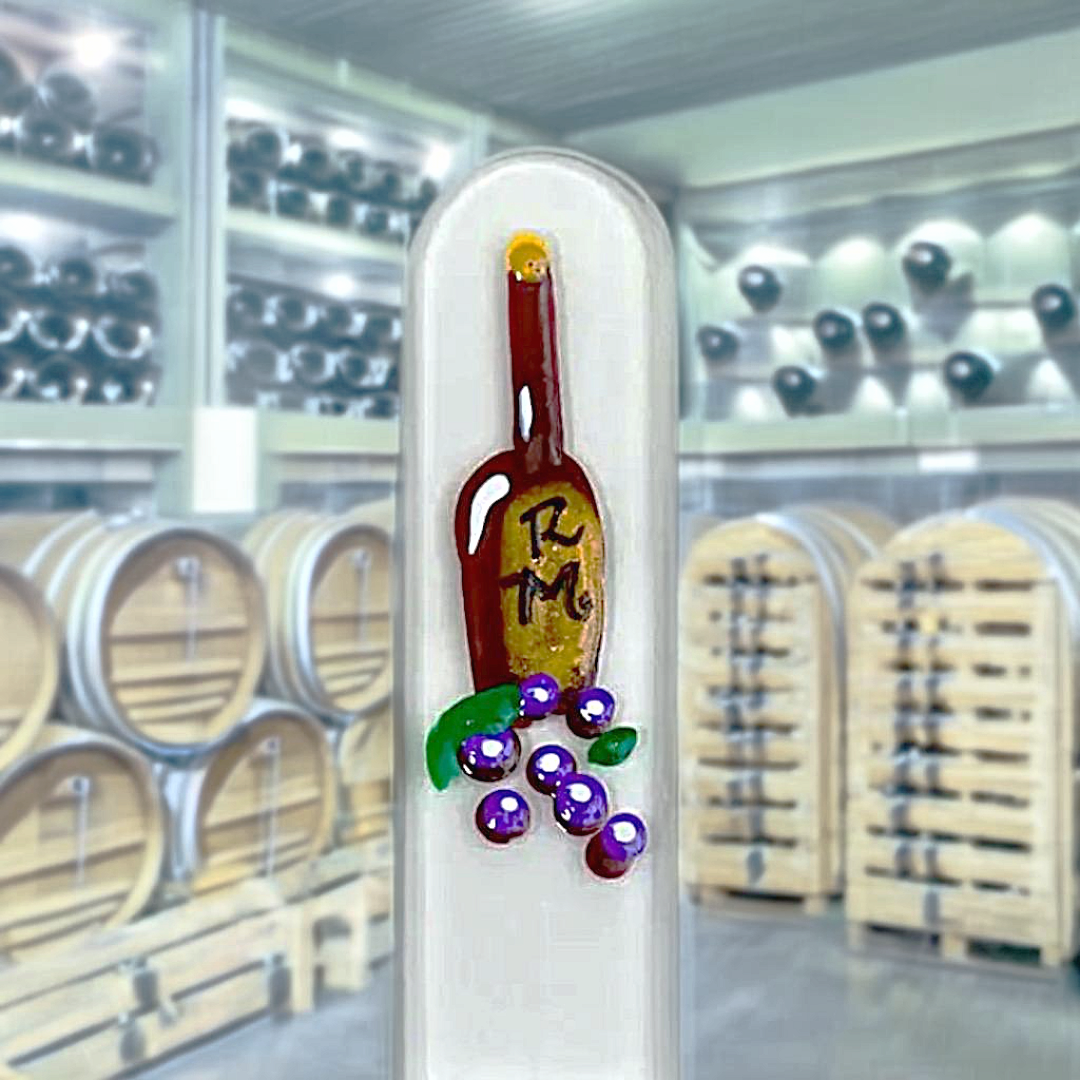 Czech Crystal Nail File- Size Medium- Hand Painted Collection