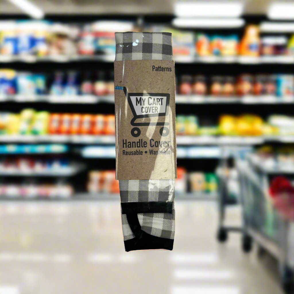 Zorbitz My Cart Cover Checkered- Grey