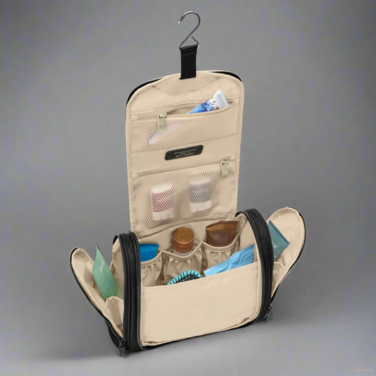 Briggs & Riley Baseline Deluxe Hanging Toiletry Kit (Free Monogram)- BL120 Black