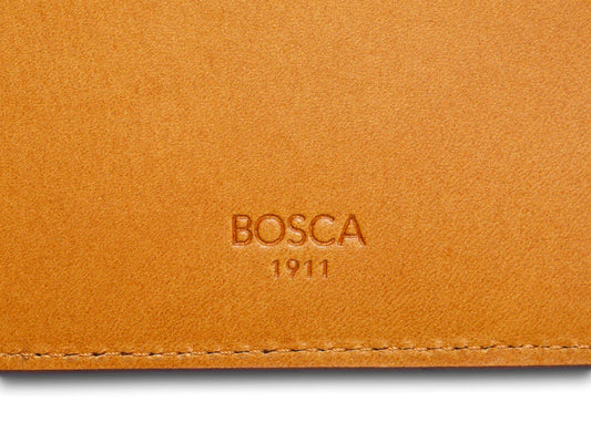 BOSCA BRITAN Leather 8 Pocket RFID Deluxe Executive Wallet