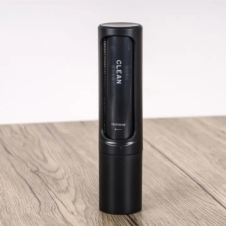 Reusable Pet Hair and Lint Remover Roller Black