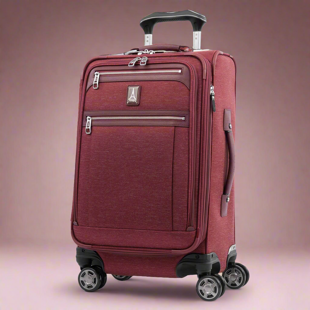 Travelpro® Platinum® Elite Carry-On Softsided Expandable Spinner- 4091861 Bordeaux