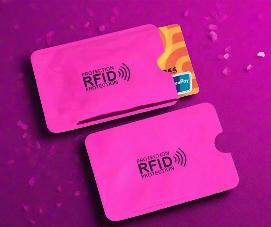 2-Pack RFID Blocking Credit Card Sleeves