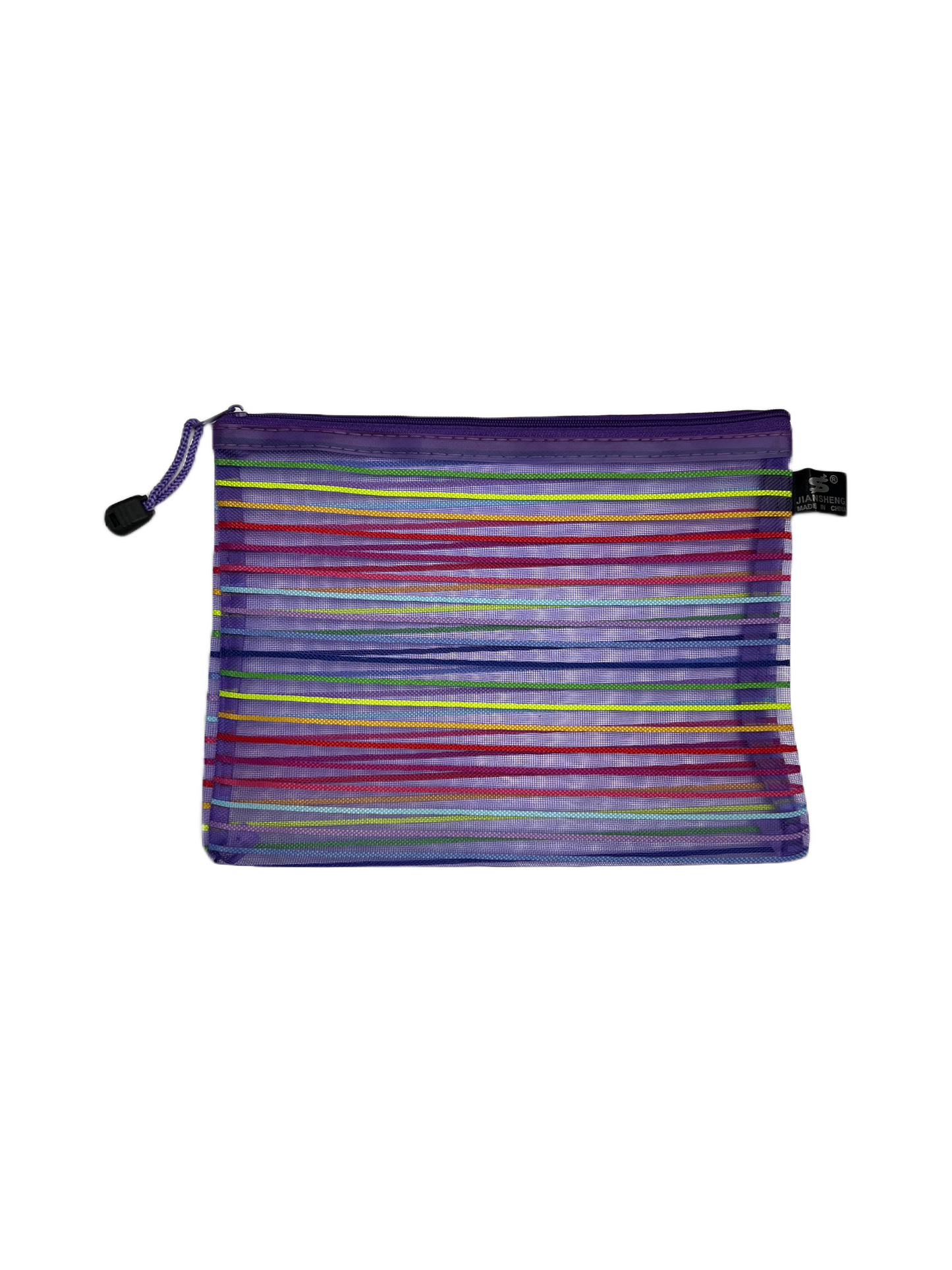 Mesh Striped Travel Pouch- $4.99