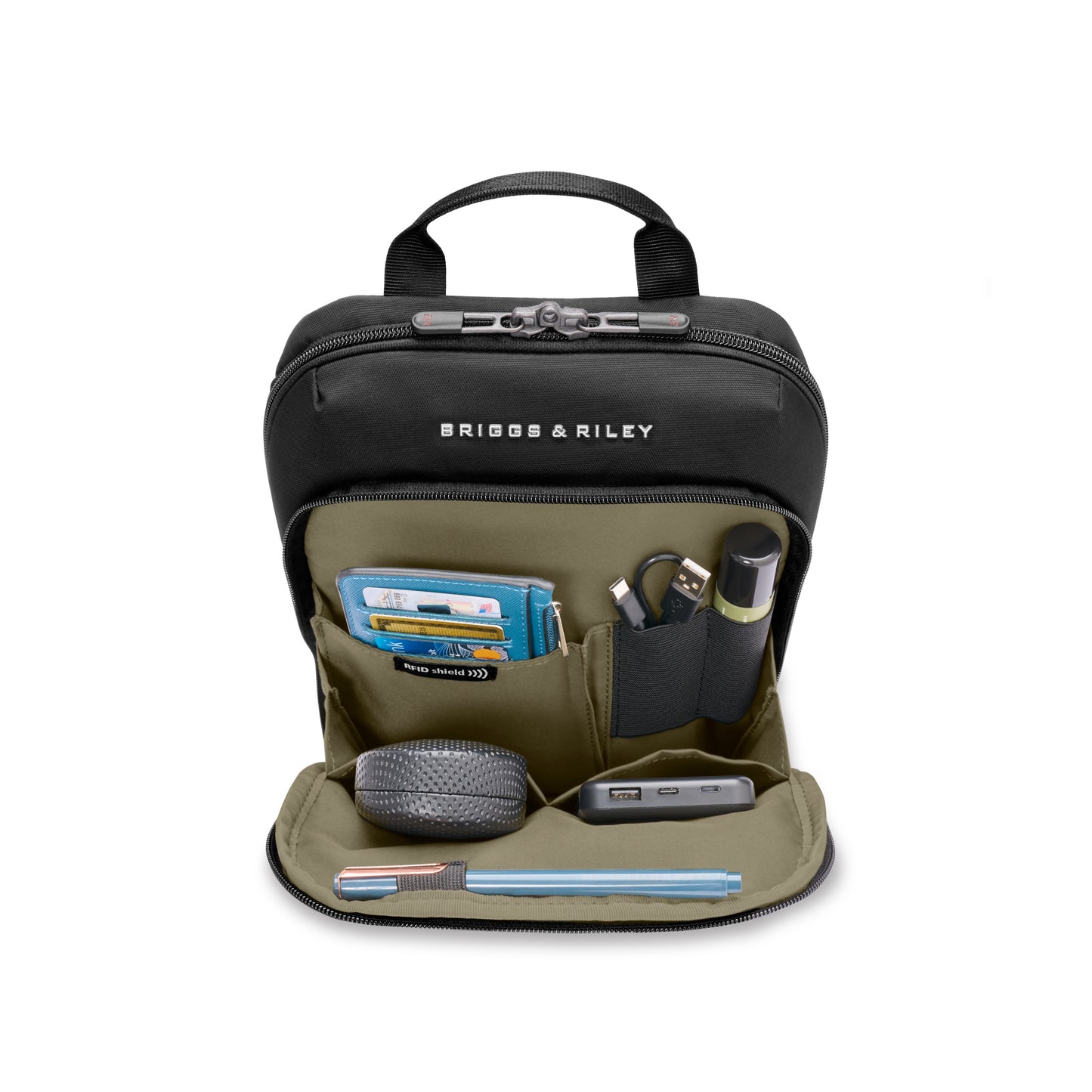 Briggs and Riley HTA RFID Cross Body (Free Monogram)- A115