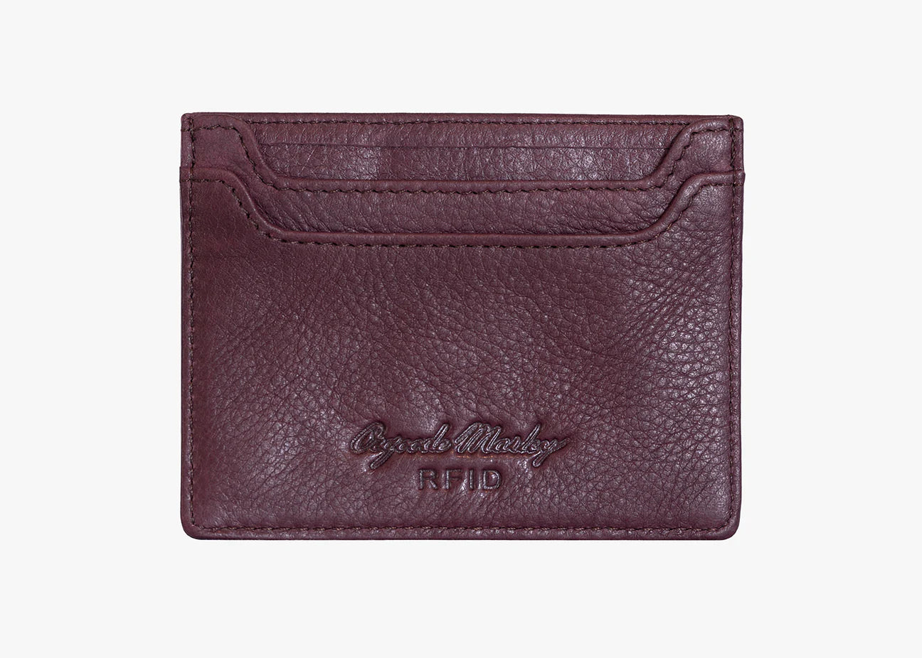 Osgoode Marley Leather RFID ID Card Wallet- 1227 Mulberry