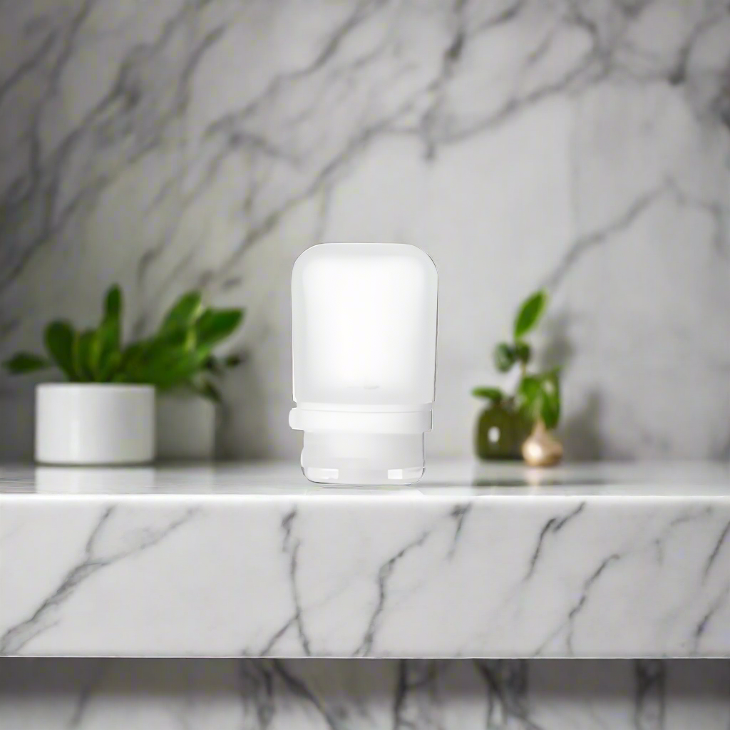 Humangear 1.7 oz Gotoob+ Silicone Toiletry 3-1-1 Bottle (SMALL) Clear