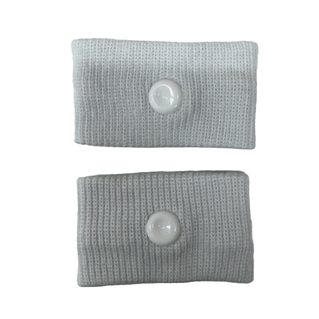 Anti-Nausea Wristbands (1 pair) White